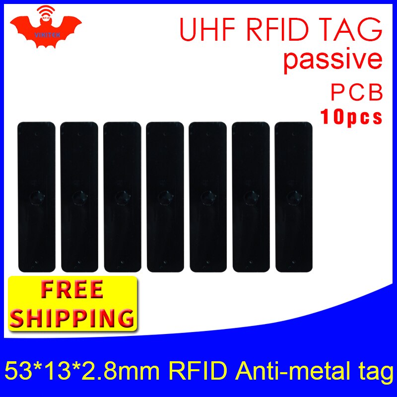 UHF RFID Ƽ ݼ ± 915mhz 868mhz ܱ Higgs3 EPC 10pcs   53*13*2.8mm   PCB  RFID ±